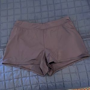 LandsEnd women’s swim shorts, Blue, Size 8